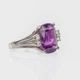 Amethyst-Brillant Ring. - photo 2