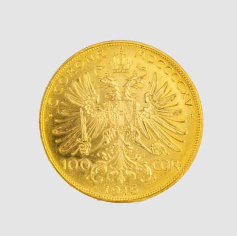 Goldmünze 100 Kronen Franz Joseph I. - photo 2