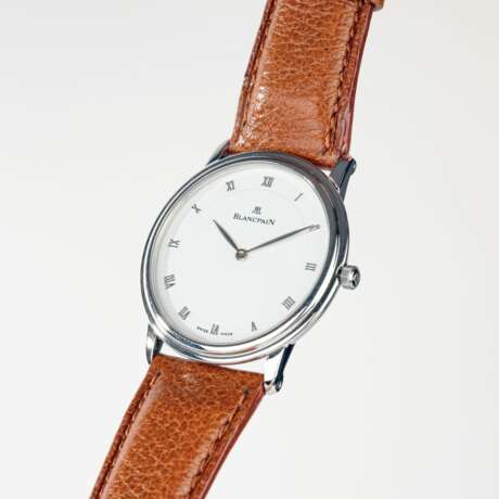 Blancpain. Herren-Armbanduhr Villeret ultraflach. - photo 2