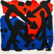 A. R. Penck (Dresden 1939 - Zürich 2017), eigentl. Ralf Winkler. Tiské - Mappenwerk. - Maintenant aux enchères