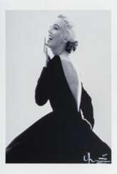 Bert Stern (New York 1929 - New York 2013). Marilyn Laughing in Black Dior Dress.