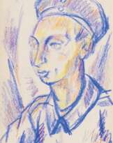 Dorothea Maetzel-Johannsen (Lensahn 1886 - Hamburg 1930). Profil mit Hut.