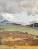 Anton von Stadler (Göllersdorf 1850 - München 1917). Süddeutsche Landschaft.