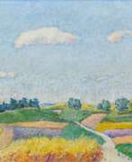 Louis Durr. Louis Dürr (Burgdorf 1896 - Boll-Sinneringen 1972). Schweizer Landschaft.