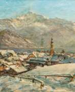 Adolf Helmberger. Adolf Helmberger (St. Gilgen 1885 - St. Gilgen 1967). St. Gilgen im Schnee.