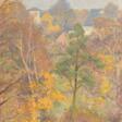 Paul Kayser (Hamburg 1869 - Donaueschingen 1942). Herbstliche Bäume in Blankenese. - Maintenant aux enchères