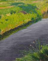 Fritz Overbeck (Bremen 1869 - Worpswede 1909). Graben und Weg.