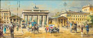 Detlev Nitschke (Berlin 1935). Brandenburger Tor.