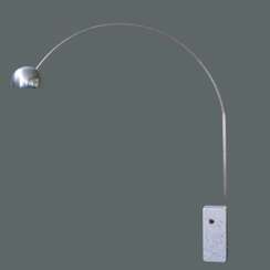 Achille Castiglione (Mailand 1918 - Mailand 2002). Stehlampe 'Arco Led'.