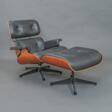 Charles & Ray Eames. Lounge Chair & Ottoman. - Сейчас на аукционе