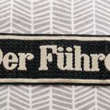 WW2 GERMAN SS DER FUHRER CUFF TITLE bawelna niemcy ww2 german 1939 г. - фото 1