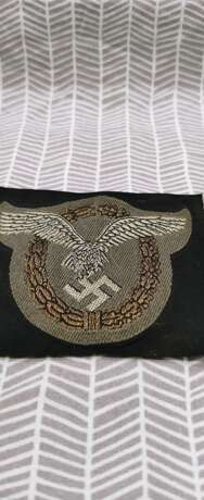 WW2 GERMAN Luftwaffe Observer's Badge bawelna jedwab drut niemcy ww2 german 1939 - photo 4