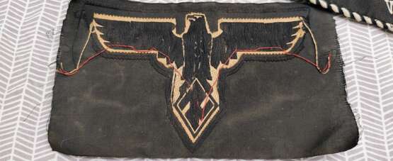 WW2 GERMAN STUDENT PENNANT BEVO bawelna Германия ww2 german 1939 г. - фото 10