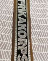 WW2 GERMAN OFICER AFRIKAKORP CUFF TITLE WW2 GERMAN OFICER AFRIKAKORP CUFF TITLE