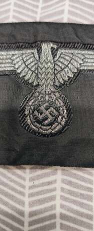 WW2 GERMAN SS OFFICER EAGLE 3 on frame bawelna niemcy ww2 german 1939 - photo 5