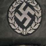 WW2 German Schutzmannschaft Cap Insignia bawelna niemcy ww2 german 1939 г. - фото 1