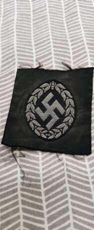 WW2 German Schutzmannschaft Cap Insignia bawelna niemcy ww2 german 1939 - Foto 5