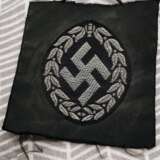 WW2 German Schutzmannschaft Cap Insignia bawelna niemcy ww2 german 1939 г. - фото 5