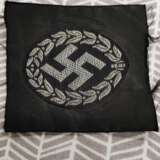 WW2 German Schutzmannschaft Cap Insignia bawelna niemcy ww2 german 1939 - Foto 6