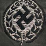 WW2 German Schutzmannschaft Cap Insignia bawelna niemcy ww2 german 1939 - Foto 8