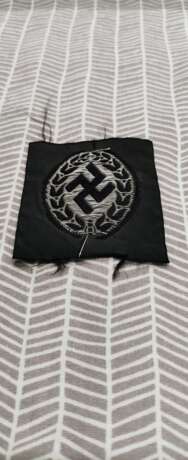 WW2 German Schutzmannschaft Cap Insignia bawelna niemcy ww2 german 1939 г. - фото 9