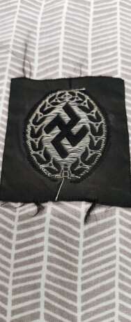 WW2 German Schutzmannschaft Cap Insignia bawelna niemcy ww2 german 1939 - Foto 10