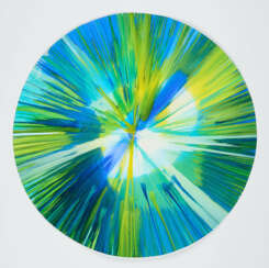 Damien Hirst. Spin Painting