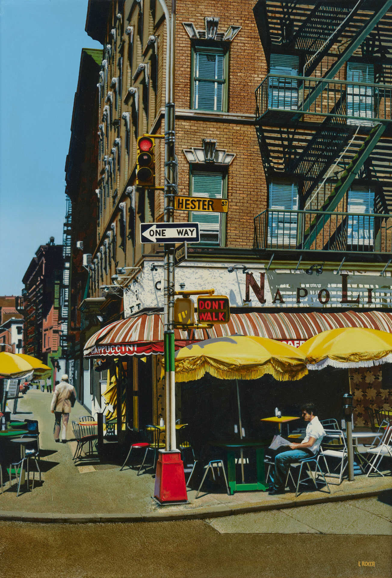 Luigi Rocca. New York N.Y. Napoli Café