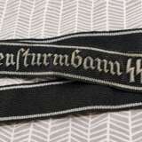 WW2 GERMAN SS OFICER CUFF TITLE bawelna niemcy ww2 german 1939 - Foto 1