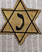 Cotton. WW2 JEWISH DAVID STAR