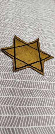 WW2 JEWISH DAVID STAR Cotton ww2 german - photo 2