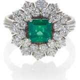 Smaragd-Diamant-Ring. Weyersberg - photo 1