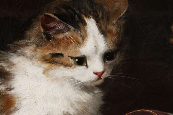 Alfred Arthur Brunel de Neuville, Spielende Katzen - Foto 3