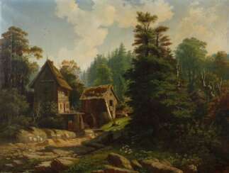 August Oeser, Mühle im Tal