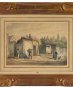 Jean Baptiste Louis Moullin. Louis J.B. MOULLIN (1817-1876).
Rue animée à Ba…