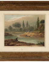 Eugène CICÉRI (1813-1890).
Pêcheur en bord de r…
