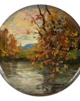 Frederic EDE (1865-1943).
Bord de rivière en au…