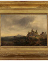 Alexandre DUBUISSON (1805-1870).
Paysage animé …