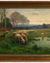 Adolphe MORIN (1841-c.1880).
Berger et son trou…