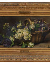 Dominique ROZIER (1840-1901).
Panier de fleurs
…