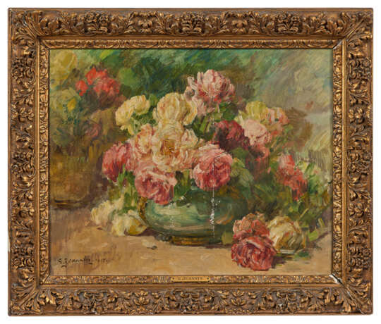 Georges JEANNIN (1841-1925).
Le bouquet de rose… - photo 1