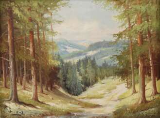 Pfeuffer, "Thüringer Waldlandschaft"