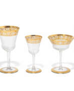 Tableware and Serveware. St. Louis, Gläserservice "Thistle Gold" für 6 Personen