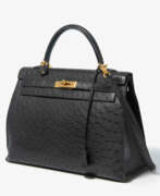 Clothing and accessories. Hermès, Handtasche "Kelly sellier 35"