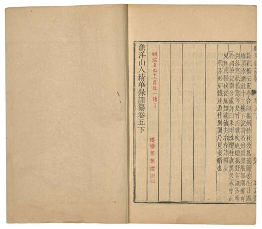 A SET OF FOURTEEN ANCIENT BOOKS FROM THE QING DYNASTY - Foto 13