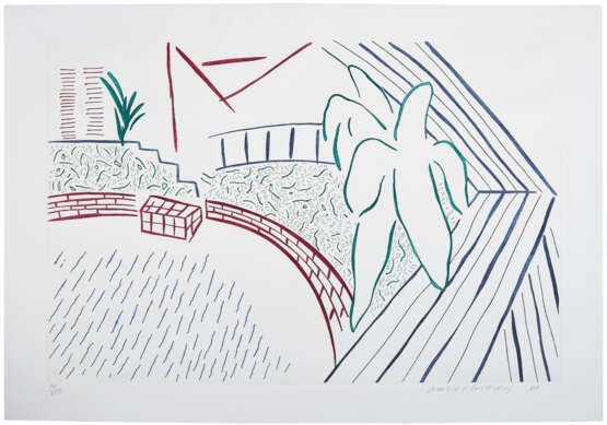 DAVID HOCKNEY (B. 1937) - Foto 1