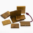 A mixed lot of wooden boxes, 7 pieces - Prix ​​des enchères