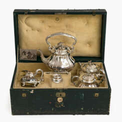 A tea service in the original box