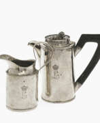 Silverware. Two jugs for chocolate and milk