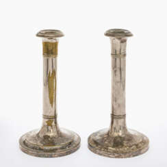 A pair of candlesticks